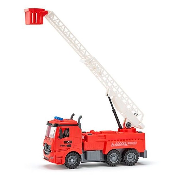 Auto Hasič na dálkové ovládání, stavebnice, 30cm