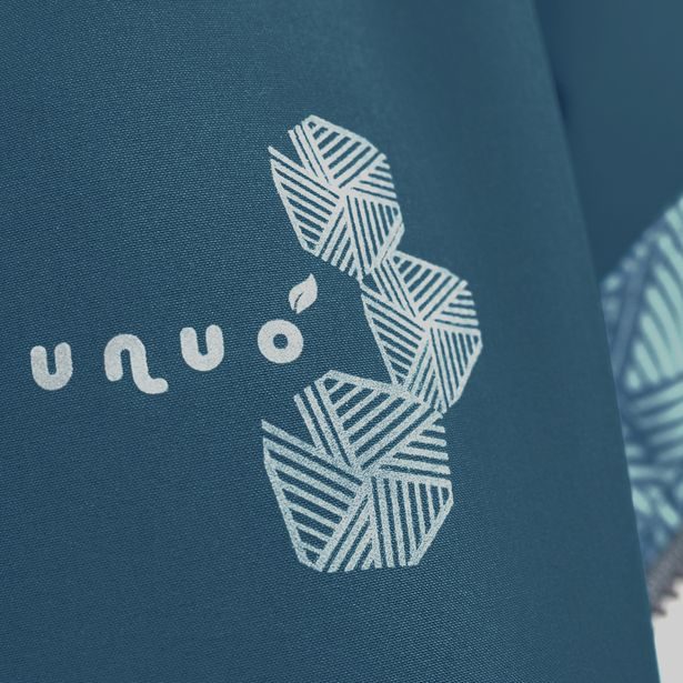 Unuo, Dětská softshellová bunda s fleecem Cross, Kobaltová, Sharp kluk