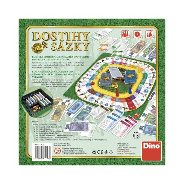 Dostihy a sázky nové hra