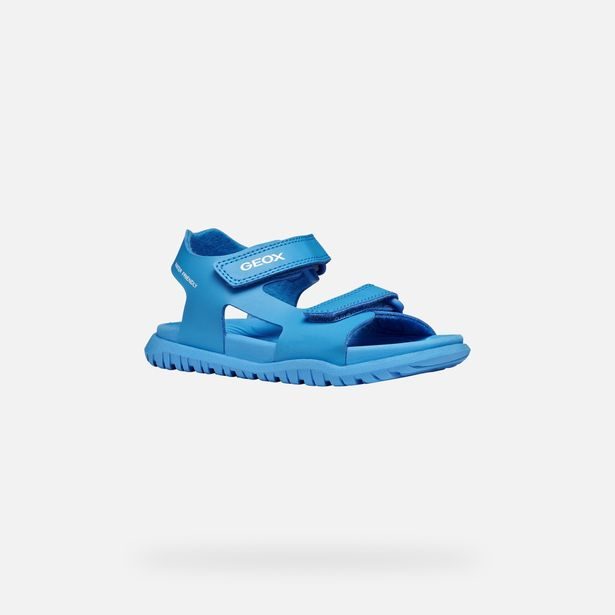 Modré chlapecké sandály Geox Sandal Fusbetto Bo