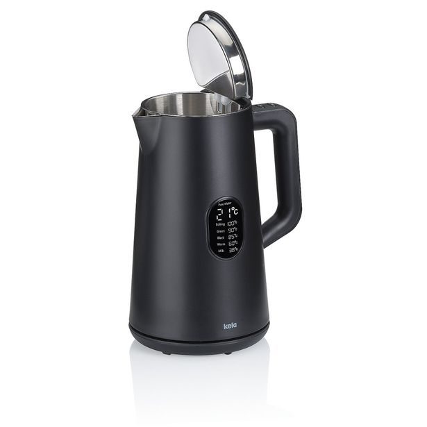 KELA Rychlovarná konvice Santos 1,5l černá KL-10138