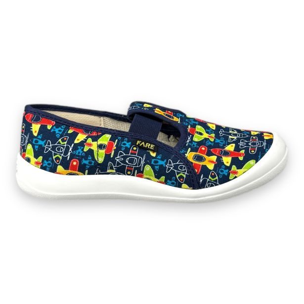 Chlapecké papuče na gumičku Fare - Letadlo