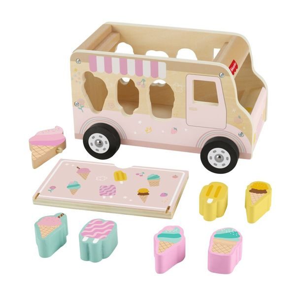 FP DŘEVĚNÁ VKLÁDAČKA ZMRZLINÁŘSKÉ AUTO