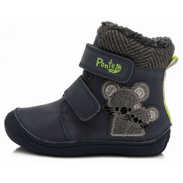 Ponte20, dětské zimní boty KOALA tmavě modré