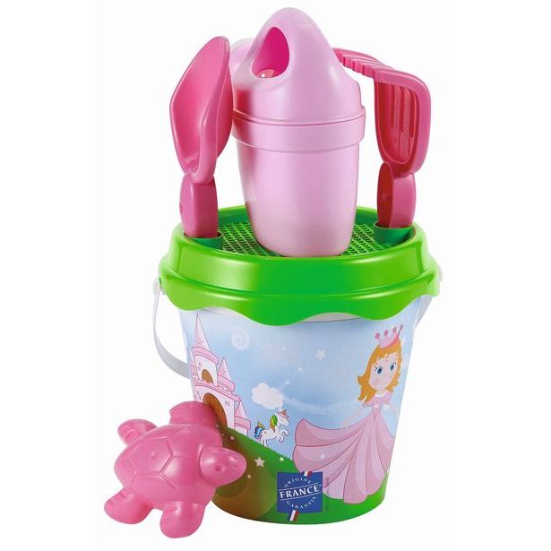 Kyblíček Jednorožec s konvičkou a příslušenstvím, 17 cm