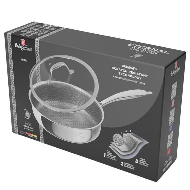 BERLINGERHAUS Pánev hluboká s nepřilnavým povrchem 24 cm Eternal Collection BH-8511