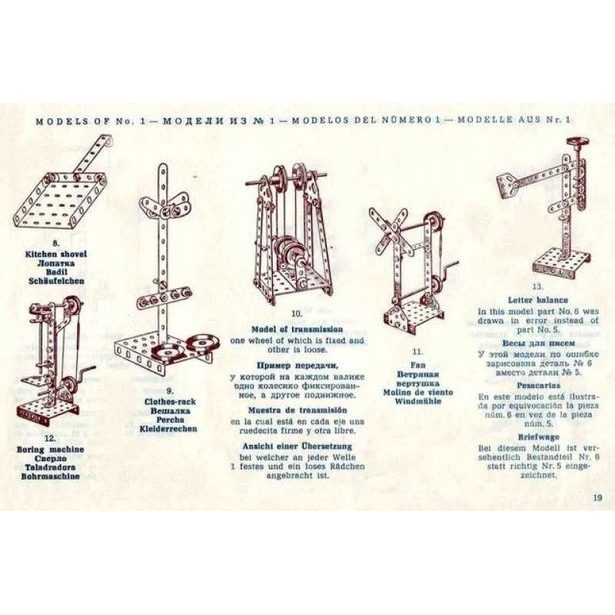 Merkur Classic C04, 213 dílů, 183 modelů