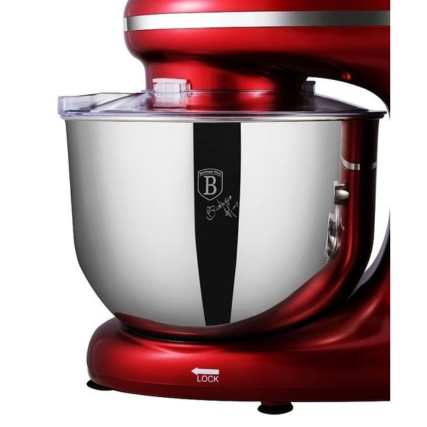 BERLINGERHAUS Kuchyňský robot 1300 W Burgundy Metallic Line BH-9193