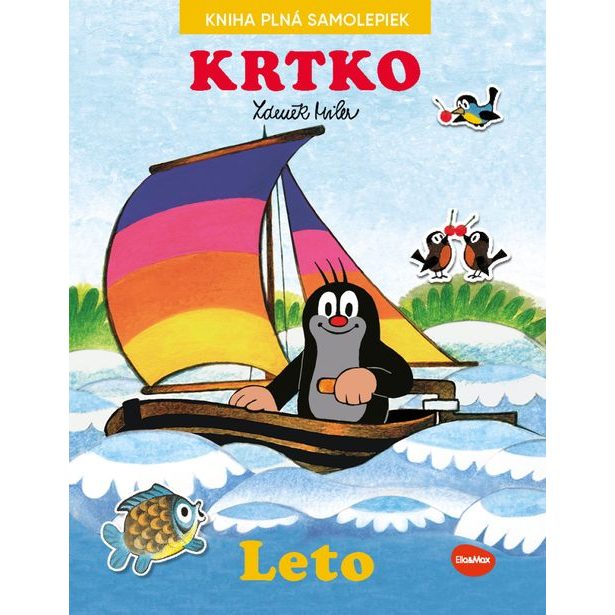 KRTKO a LETO ─ Kniha samolepiek