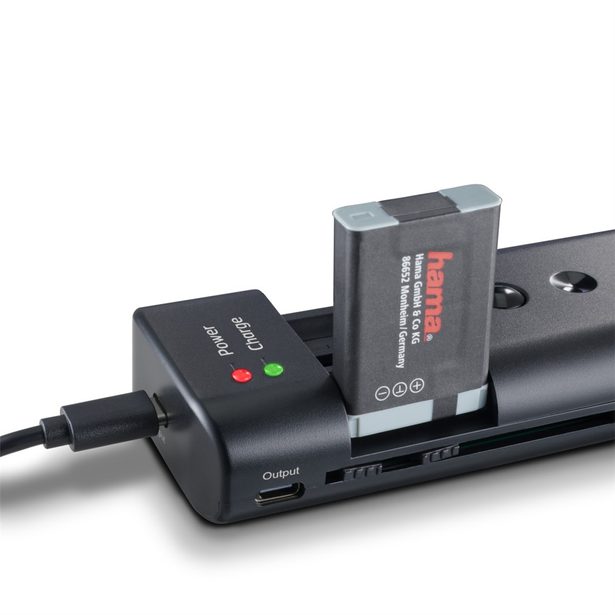 Hama univerzální nabíječka Delta Travel pro Li-Ion, AA/AAA, USB-C