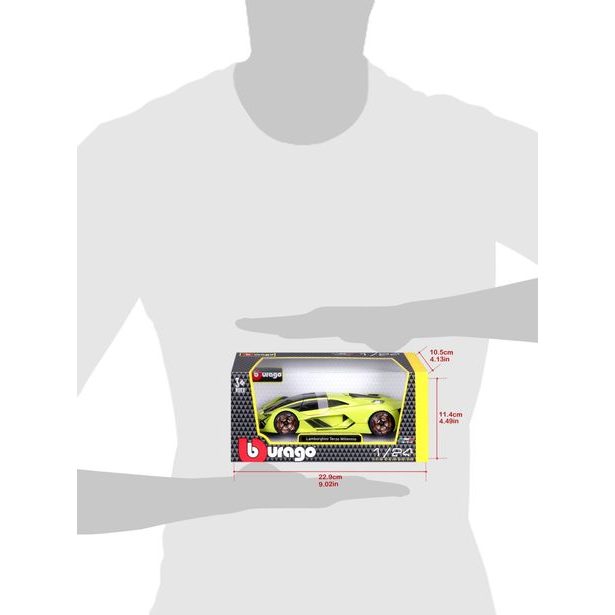 Bburago 1:24 Plus Lamborghini Terzo Millenio Green