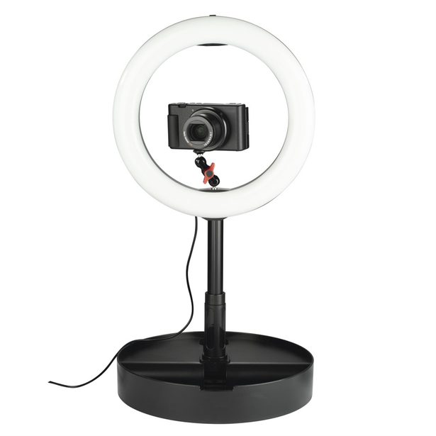 Hama Twin Ball 72, rameno s 2 kulovými klouby pro kruhová LED světla, 2x 1,4", 7,2 cm
