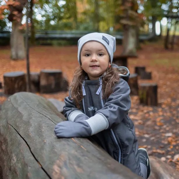 ESITO Rostoucí zimní softshellová kombinéza Lamb Grey