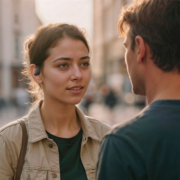 Hama Bluetooh sluchátka Spirit Open, open-ear, klip, tmavě šedá