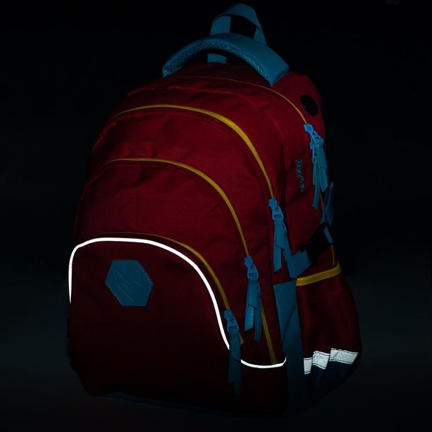 Školní batoh OXY SCOOLER Red