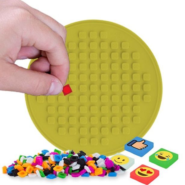 PIXIE CREW PIXIE CREW mozaikový panel ŽLUTÝ kruh