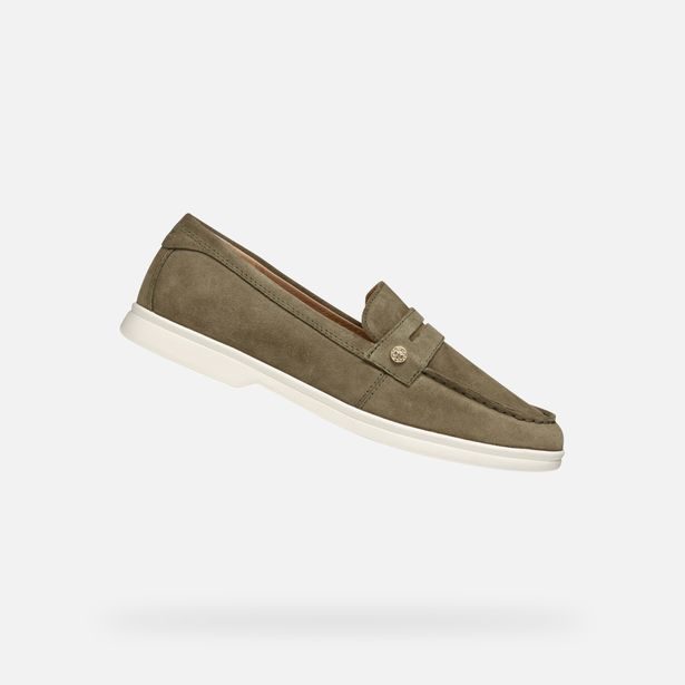Khaki dámské sandály Geox Xand 3