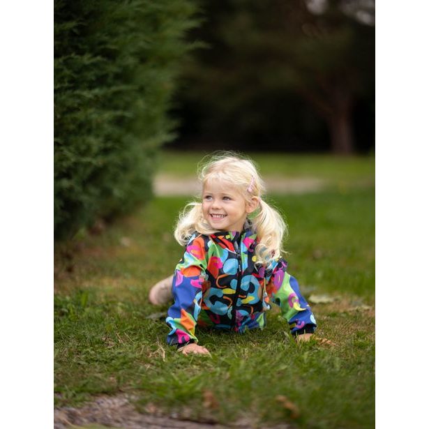 Unuo, Dětská softshellová bunda s fleecem Basic, Barevný svět