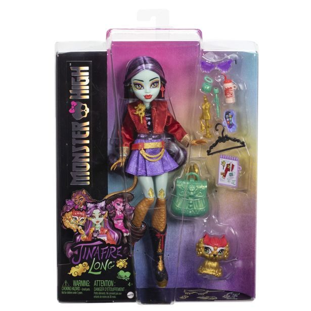 Monster High panenka monsterka - JINAFIRE