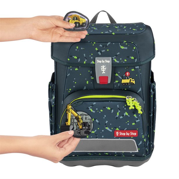 Doplňková sada obrázků MAGIC MAGS, Bagger Rocco, pro aktovky a batohy Step by Step