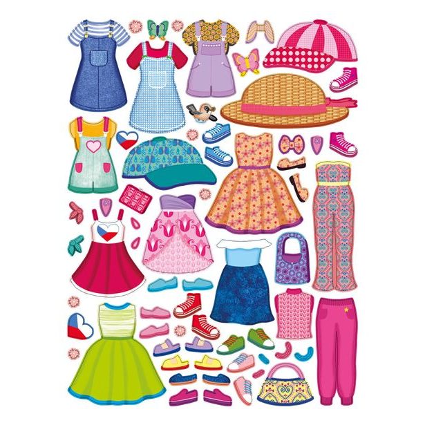 Šaty pre NATÁLKU ─ Kniha samolepiek