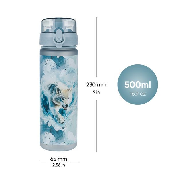 BAAGL Tritanová láhev na pití Polar, 500 ml
