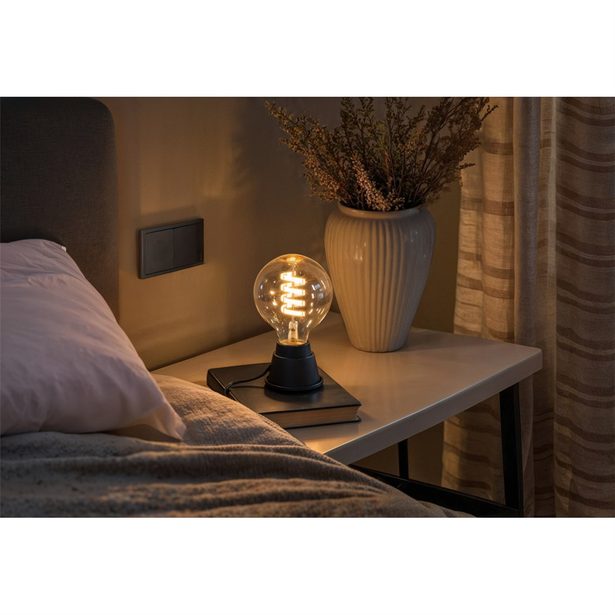 Hama SMART WiFi LED žárovka, Matter, E27, G95 Filament, koule, RGBW, stmívatelná, aplikace