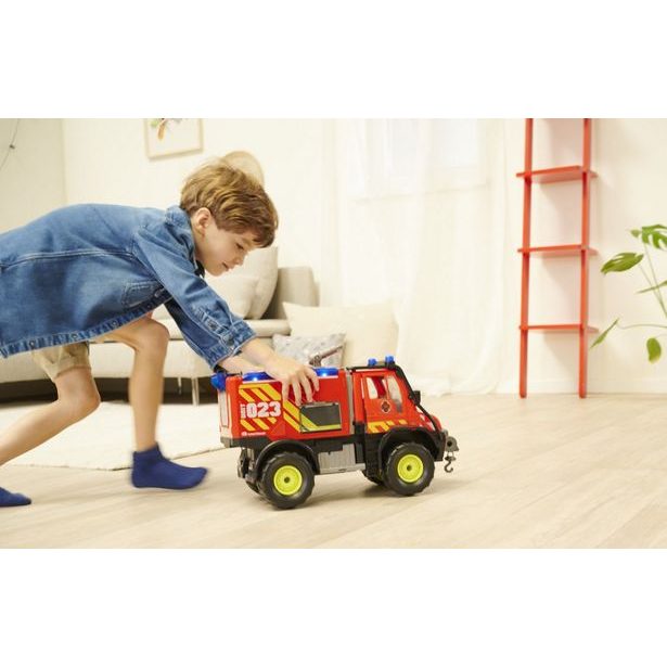 Hasičské auto Unimog U530 50 cm, světlo, zvuk