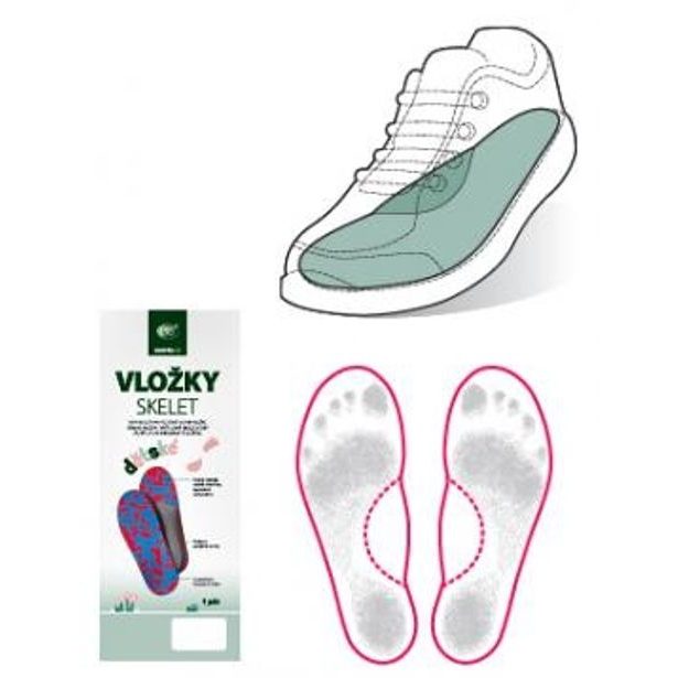 VLOŽKY SKELET DĚTSKÉ nové