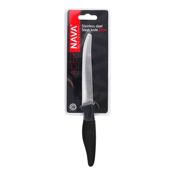 nůž 23cm kuch., STEAKOVÝ, ACER, NR/plast