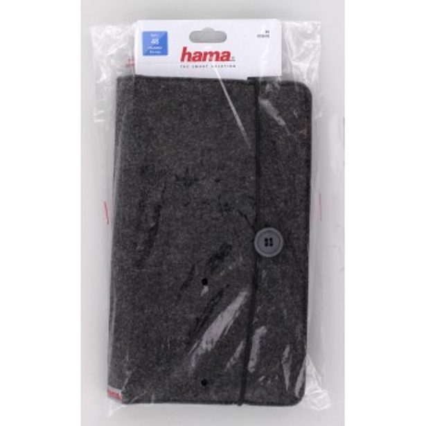 Hama Felt, pouzdro pro 48 CD/DVD/Blu-ray disků, filcové, šedé