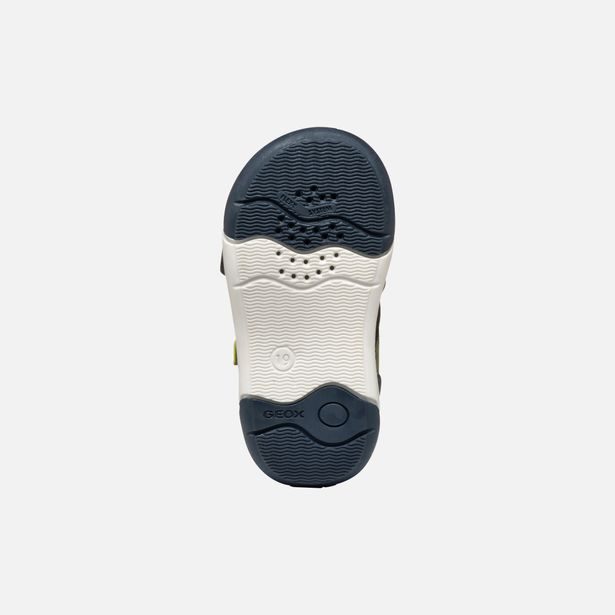 Tmavě modré chlapecké sandály pro první krůčky Geox Sandal Zapito Boy