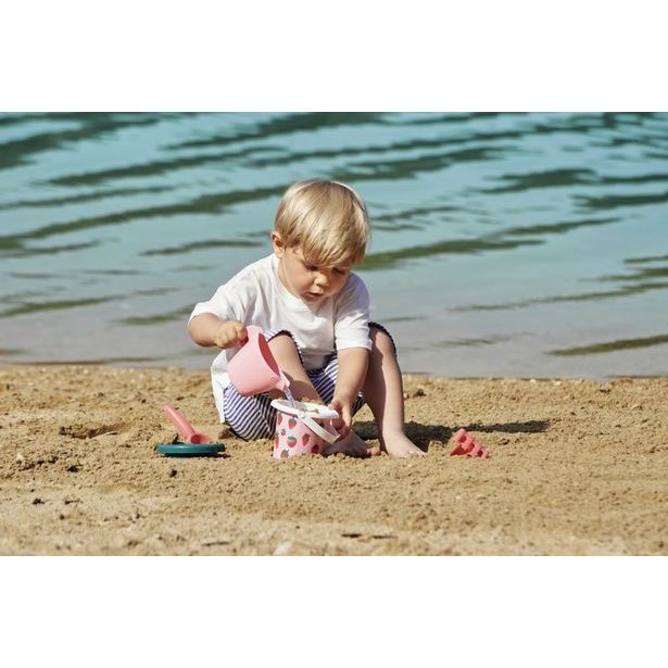 Kyblíček Jahůdka s konvičkou a přísl., 13 cm