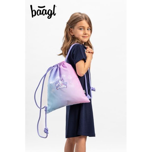 BAAGL Předškolní sáček Hello Kitty Unicorn GRS