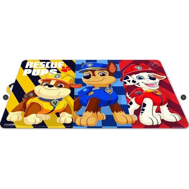 prostírání 43x28cm TLAP. PATROLA se třemi pejsky, plast