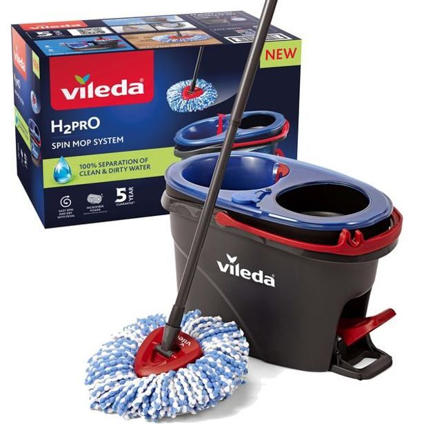 vileda VILEDA H2PRO TŘÁSŇOVÝ ROTAČNÍ MOP