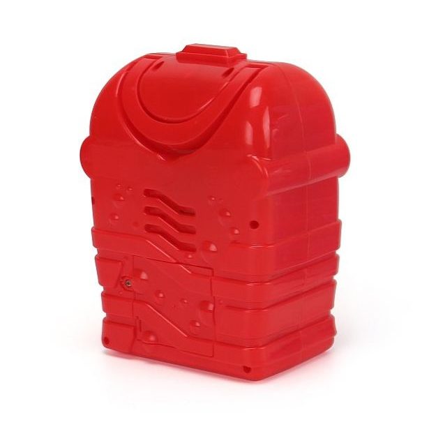 Plastica Bublifuky - výrobník bublin, červený