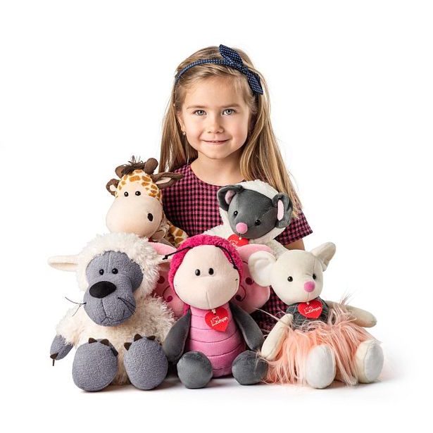 Myška Azumi šedá v bílém kožíšku