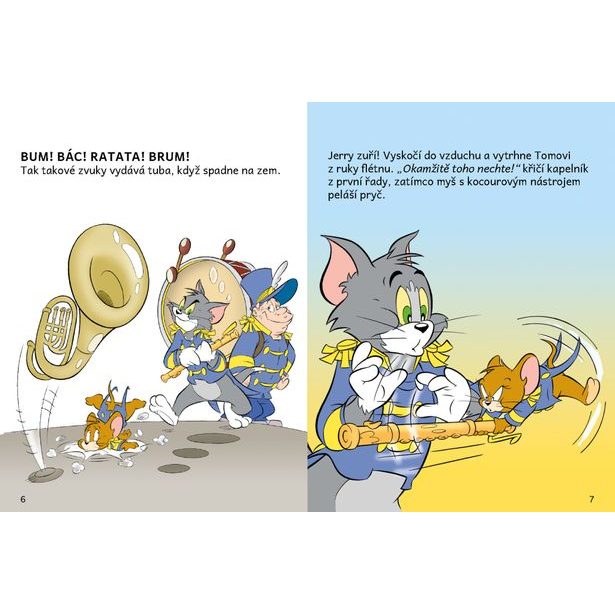 VYPEČENÍ MUZIKANTI – Tom a Jerry v obrázkovém příběhu Baagl