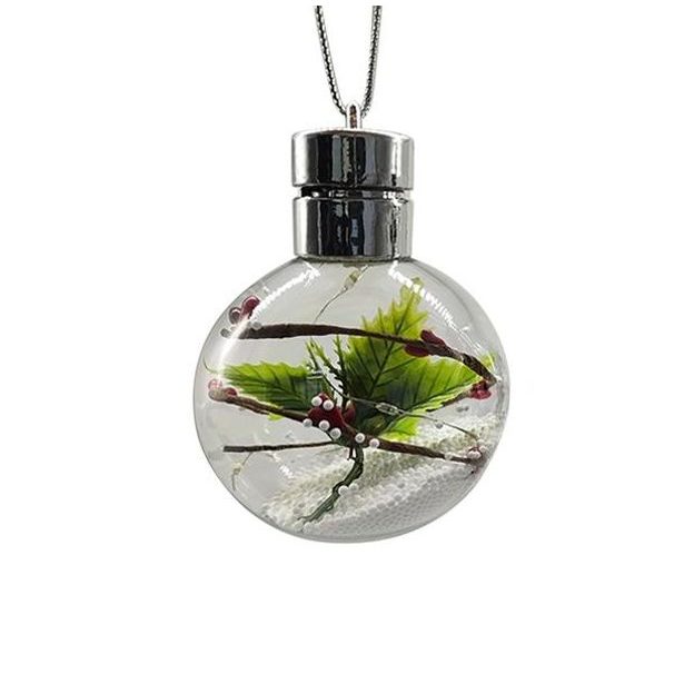 TORO DEKORACE VÁN. KOULE SVÍTÍCÍ LED 7,5X7,5X9,5CM 2AS_hamashop