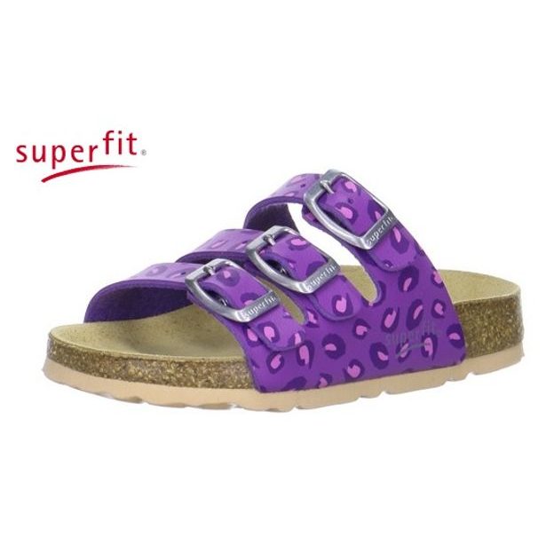 Domáca obuv Superfit 5-00113-77 lila kombi