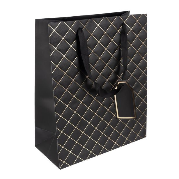 Dárková taška quilt 26x12x32 cm