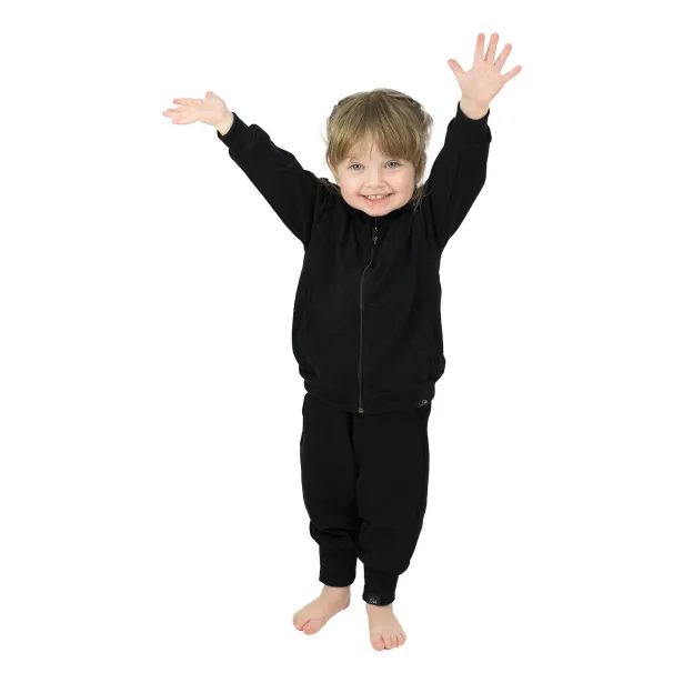 ESITO Mikina na zip EasyFit Black - černá