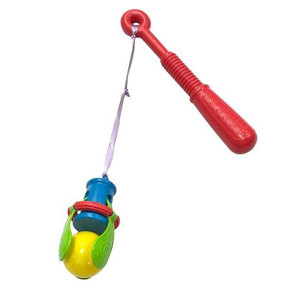 Plastica Plastové míčky s kačenkou a udičkou, 62ks, 6cm