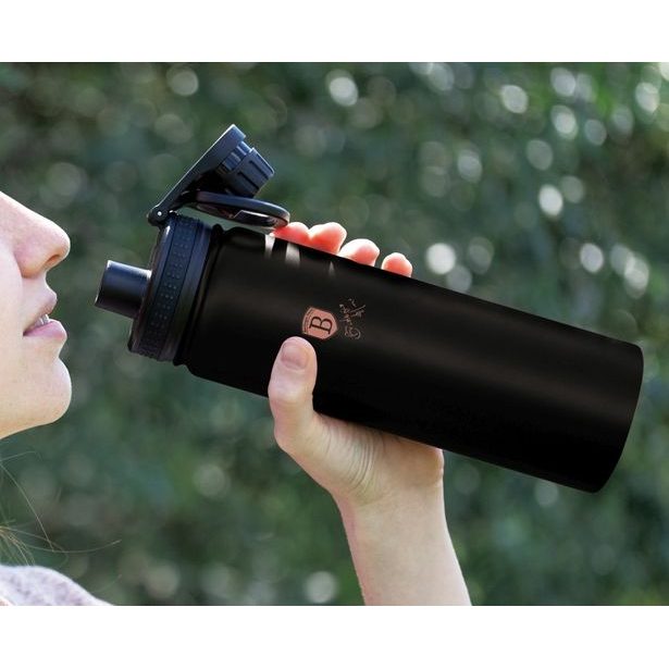 BERLINGERHAUS Lahev sportovní nerez 18/10 Black Rose Collection 0,54 l BH-7758