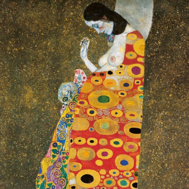 NOTIQUE Poznámkový kalendář Gustav Klimt 2027, 30 x 30 cm