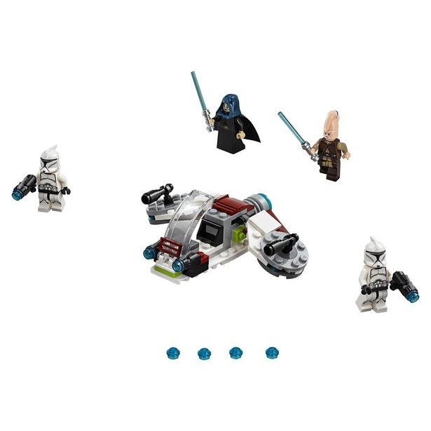 LEGO Star Wars 75206 Bojový balíček Jediov™ a klonových vojakov