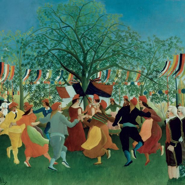 NOTIQUE Poznámkový kalendář Henri Rousseau 2027, 30 x 30 cm
