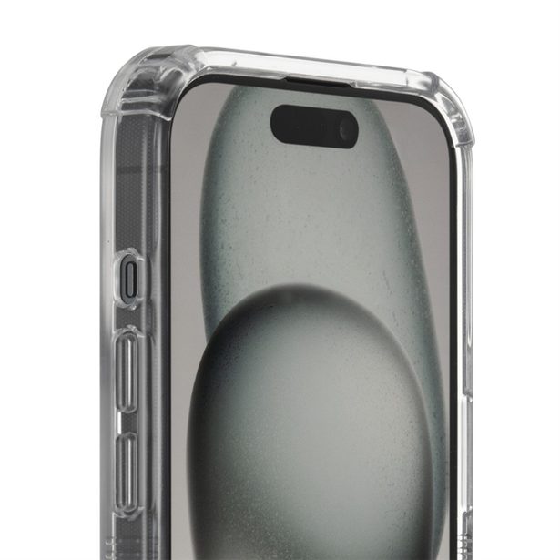 Hama Extreme Protect, kryt pro Apple iPhone 15, materiál D3O®, nežloutne, průhledný