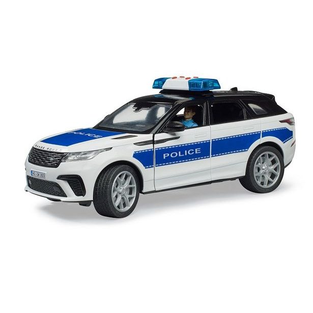 BRUDER Záchranná auta - Range Rover Velar Policie s policistou